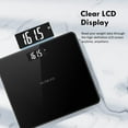 thumbnail image 3 of NUTRI FIT Digital Bathroom Scale for Body Weight, Bath Accurate Weight Watching with Large LCD Display, Most The Elderly Safe Home Use, 330 lbs, 3 of 5