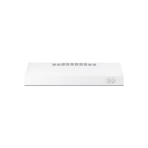 Summit 24" Under Cabinet Convertible Range Hood - White