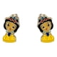 thumbnail image 2 of JOYARIS Aretes Broquel Arracadas Pendiente Princesas Plata 925 A-0000125, 2 of 2