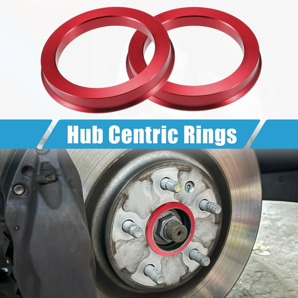 【R&B】Center Piece / Kinda Right Unique Bargains 4 Pcs Car Hub Centric Rings OD 73.1mm to ID