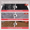 thumbnail image 5 of Pet Hair Removal Glove - Magic Brush Electrostatic Mitt for Dogs & Cats, Reusable Grooming Gloves - Dog Hair Remover Tool with 5-Finger Design for Couch, Carpet, Furniture, Laundry & Clothing, 5 of 7