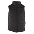thumbnail image 1 of Chaleco calefactable Negro Calentamiento rápido inteligente Ajuste de temperatura de 3 niveles Chaqueta calefactora eléctrica para hombres y mujeres L 52,5-60 kg, 1 of 14