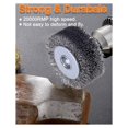 thumbnail image 7 of Wire Wheel Brush for Drill Attachment,2 Inch Removal Paint Rust, 0.0118In Carbon Steel Wire, 1/4In Shank, 20000RPM 2PCS, 7 of 7