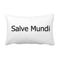 thumbnail image 1 of Hello World Latin Throw Pillow Lumbar Insert Cushion Cover Home Decoration, 1 of 3