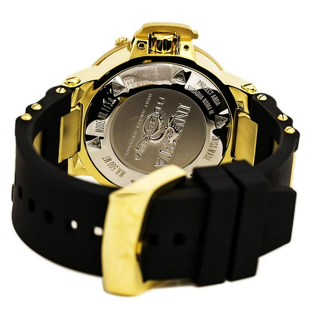 Invicta 1150 Mens Subaqua Quartz GMT Dial Watch Blue Walmart