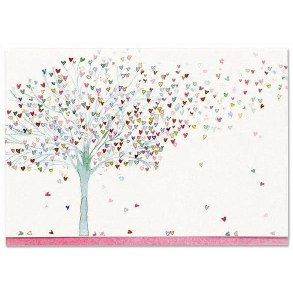 Tree of Hearts Note Cards (Stationery, Boxed Cards)