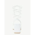 thumbnail image 4 of Scoop Women's Strappy Block Heel Sandals, 4 of 7
