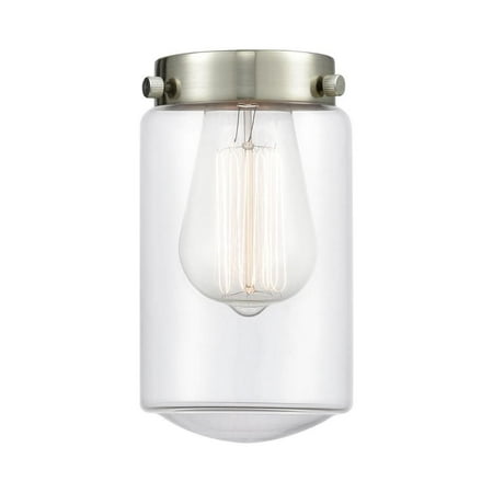 G312-Innovations Lighting-Dover - 4.5 Inch Light Glass Clear Finish