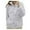 Grey, variant on Women's Sherpa Full-Zip Cozy Jacket, Lightweight Loose Fit Thermal Outerwear, Solid Color, [Size]