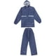 thumbnail image 1 of Conjunto de traje de lluvia reflectante para motocicleta y bicicleta, impermeable y pantalones de lluvia unisex para adultos de doble capa para actividades al aire libre, seguridad nocturna., 1 of 5