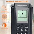 thumbnail image 4 of Teléfono Fijo Colgar Pared Con Identificador De Llamadas, 4 of 6