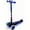 Blue, variant on MammyGOL foldable Boys Kick scooter LED flashing wheels Or Girls Scooter available DIY Sticks for children Youth aged 4-12 with a T-bar handle