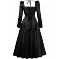 thumbnail image 5 of 2025 Primavera Verano Vestido de Mujer Retro 1950s 60s Vestido Femenino Pinup Rockabilly Sexy Vestidos de Fiesta Vintage Túnica Vestidos Mujer, 5 of 5