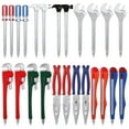 thumbnail image 2 of 24 Pcs Novelty Tool Ballpoint Pens, Creative Tool-Shaped Pens, Fun Writing Pens, Colorful Stationery Supplies for Coworkers, Ideal for Home, Office, Black Ink, 2 of 6