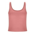 thumbnail image 3 of Diufon Tank Top with Built in Bra for Women Summer Basic Padded Yoga Shirts Workout Camisole Casual Undershirt, 3 of 5