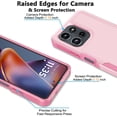 thumbnail image 6 of For Motorola Moto G 5G 2025 Case, 2 in 1 Hard PC Phone Case for Moto G 5G 2025 6.7", Takfox Rubber & Rugged Sturdy Shockproof Full Body Protection Case Cover,Rose Gold, 6 of 12