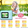 thumbnail image 4 of 1080P Thermal Print Camera with Print Photo Paper Instant Photo Printing Camera USB Charging Instant Print Camera Christmas Birthday Gifts for 3-12 Years, 4 of 9