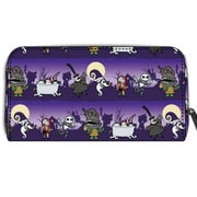Pop! by Loungefly Disney Tnbc Halloween Line Zip Around Wallet