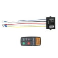 thumbnail image 2 of Kit De Control Remoto De Cabrestante Inalámbrico, Control Preciso Mejora La Seguridad Control De Alcance De 50 Pies Control Remoto De Cabrestante Inalámbrico ABS Duradero 3 En 1, 2 of 7