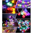 thumbnail image 3 of 33 ft 100 Led Christmas Lights Globe String Lights Plug in for Bedroom Decor Indoor Outdoor Fairy Light for Home Wall Garden Decorations, 3 of 7