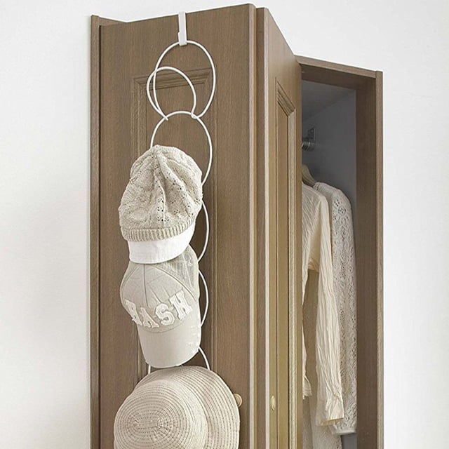 Over Door Wall Storage Rack Organizer Hat Bag Clothes Straps Coats Scarves Hanger Multifunction Hook Stand