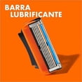 thumbnail image 3 of Gillette Fusion, hojas de afeitar para manos desnudas, 16 hojas de afeitar, contorneado de precisión, tira lubricante doble, 3 of 5