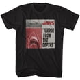 thumbnail image 1 of Jaws Journal T-Shirt Adulte Noir, 1 of 2