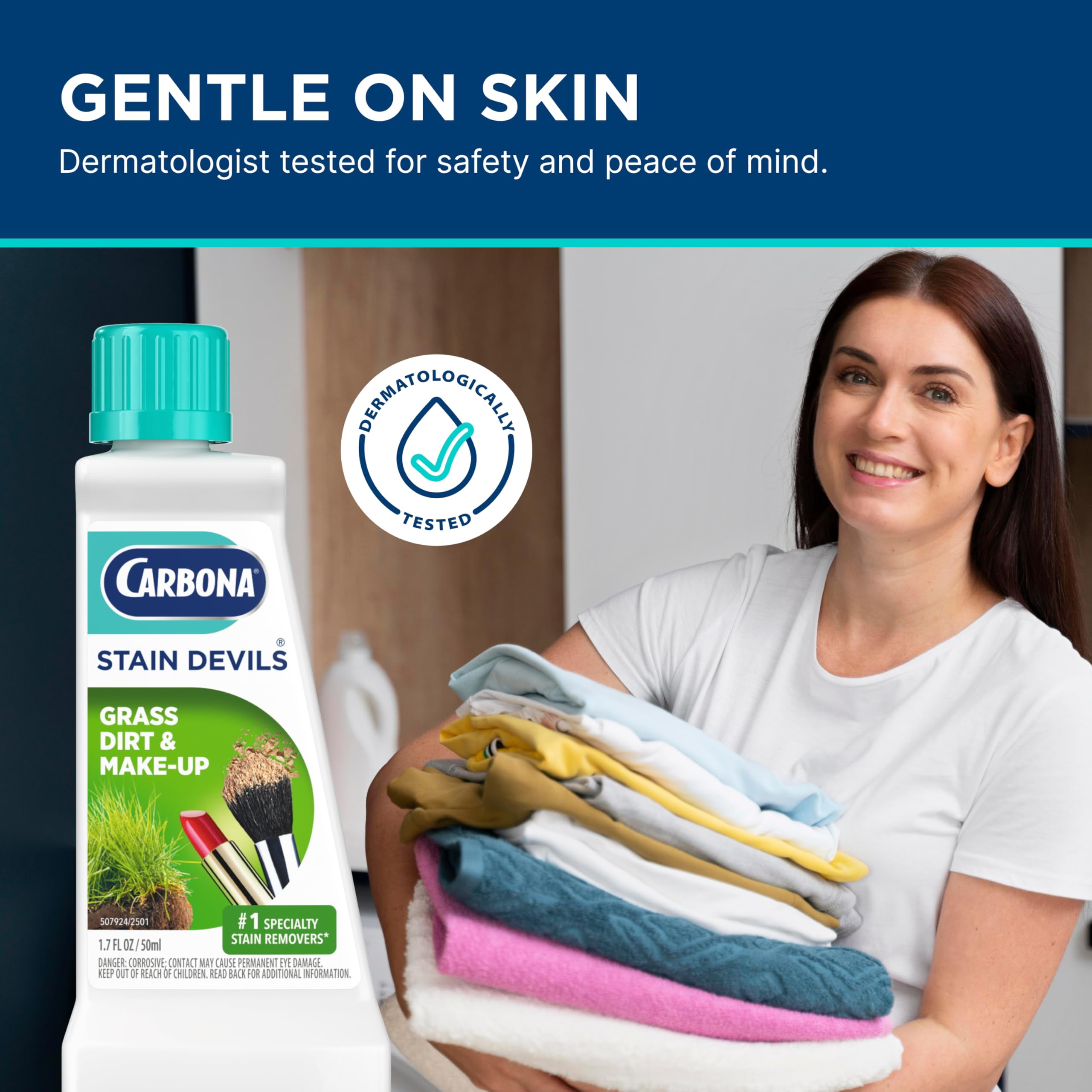 Carbona Stain Devils Grass Dirt and Makeup Stain Remover 1.7