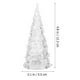 thumbnail image 3 of 4 piezas de luces LED decorativas para árbol de Navidad (blancas), 3 of 7