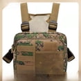 thumbnail image 1 of Bolsa táctica para el pecho, bolsa tipo chaleco deportivo para correr, mochila funcional de camuflaje, chaleco informal moderno, bolsa de camuflaje para colgar en el pecho, 1 of 5