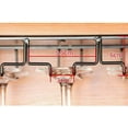 thumbnail image 2 of Porte-verre Suspendu - Porte-Verre à Vin avec 5 Rails pour 12-18 Verres, 2 of 4