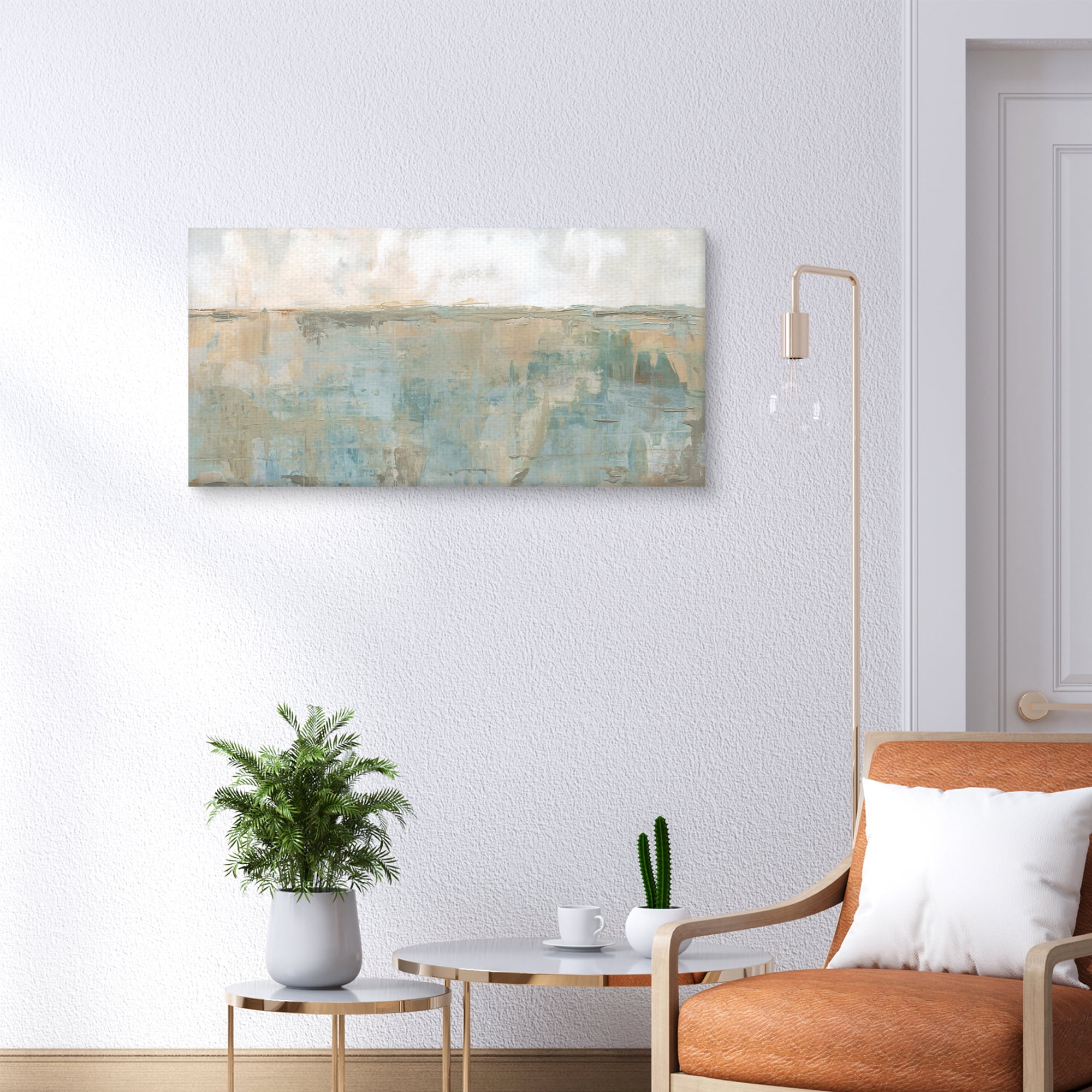 Distant Fields by Carol Robinson Canvas Art Print