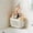 White, variant on Hanging Shower Caddy Basket, Bathroom Storage Organizer with Hook, Quick-Drain Ventilated Bath Basket for Toiletries, Shampoo, Soap & Shower Essentials