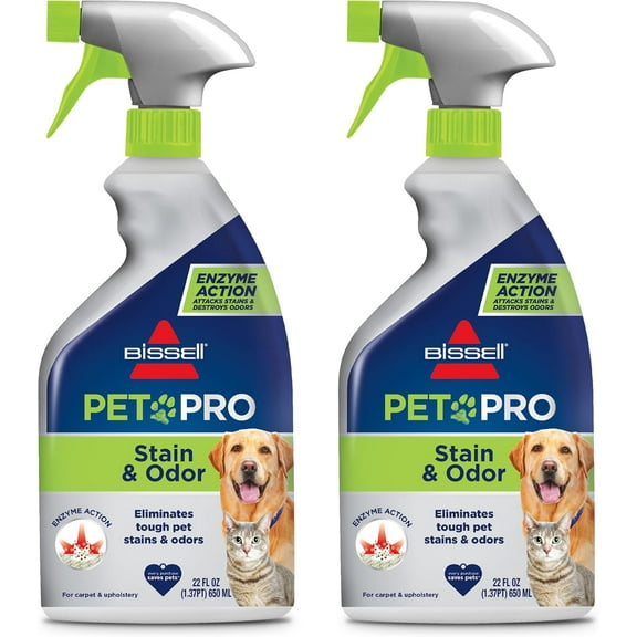 Pet Pro Stain and Odor Eliminator with Enzyme Action, 2 pack, 77X7F
