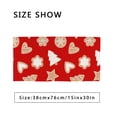 thumbnail image 2 of Gingerbread festive seamless pattern. Vector illustration in flat style Bath Towel Absorbent Soft Decoration Hand Tower Multiuses for Bathroom Hotel Gym Spa Beach 30 x 15 inch, 2 of 6