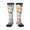 3 Black, variant on Travel Elements Pattern Women’s Knee High Crew Socks,Trouser Socks Comfortable, Breathable, Moisture-Wicking and Soft