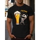thumbnail image 1 of Fridan Skull Print Trendy T-shirt, Crew Neck Short Sleeve Tops, Graphic Men's Clothes Summer, Men's Outfits Tee For Adult, Men, Women, Teen, Teenager, Adolescent, Youth, 1 of 5