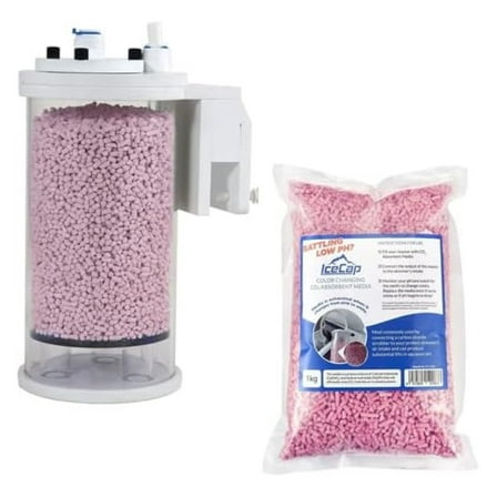 Icecap CO2 Scrubber, Medium, w/Extra CO2 Media Bundle (2 Items)