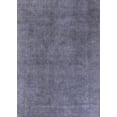 thumbnail image 1 of Ahgly Company Indoor Rectangle Mid-Century Modern Slate Blue Grey Oriental Area Rugs, 8' x 10', 1 of 6