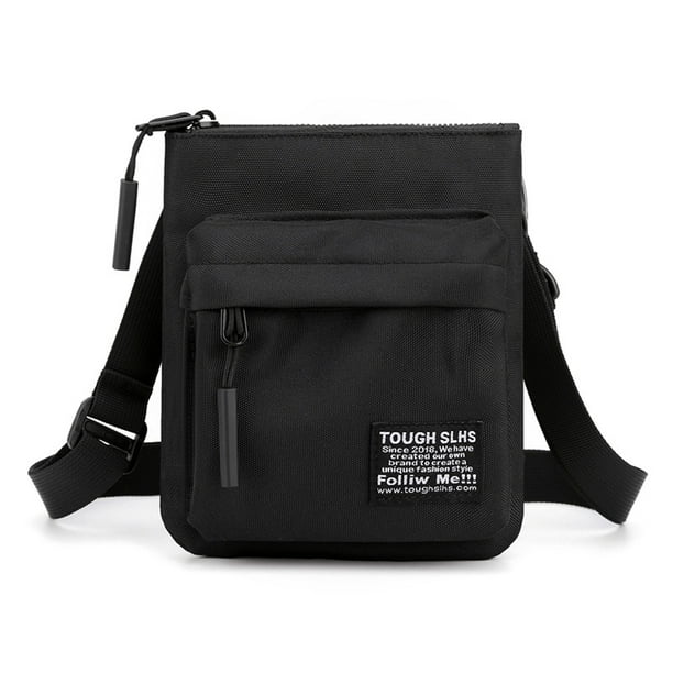 Bolso bandolera de nailon con bandolera para hombre