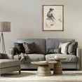 thumbnail image 3 of Stupell Industries Cowboy & Horse Sketch People Drawing Brown Floater Framed Canvas Art Print Wall Art, 25 x 31, 3 of 10