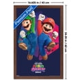 thumbnail image 3 of Nintendo The Super Mario Galaxy Movie (2026) - Mario & Luigi Jump Wall Poster, 14.725" x 22.375" Framed, 3 of 5