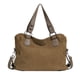 thumbnail image 1 of Bolso Bandolera Hombro Lona Informal Gran Capacidad (marrón), 1 of 9
