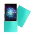 thumbnail image 1 of TitanShield (150 Mangas /Turquesa Tamaño Estándar Juego de Mesa Trading Card Sleeves Prote TitanShield TitanShield, 1 of 2