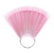 thumbnail image 2 of 50Pcs/Bag Fan False Nail Tip Stick Palette Swatch Manicure Polish Gel Display Practice Tool, 2 of 4