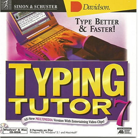 typing tutor 7 (Best Typing Tutor For Mac)