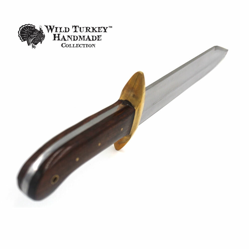 Wild Turkey Handmade Collection 17.25" Fixed Blade Hunting Knife