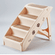 thumbnail image 4 of Escalera para Perro y Gato Mascota Antideslizante Antiderrapante Plegable 4 niveles Resistente 39x64x50cm Color Beige, 4 of 10