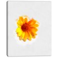thumbnail image 2 of Croquis Aquarelle Jaune Coreopsis - Impression sur Toile Florale, 2 of 4