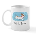thumbnail image 2 of CafePress - Jack Russell Let It Snow Mug - 11 oz Ceramic Mug - Novelty Coffee Tea Cup, 2 of 6